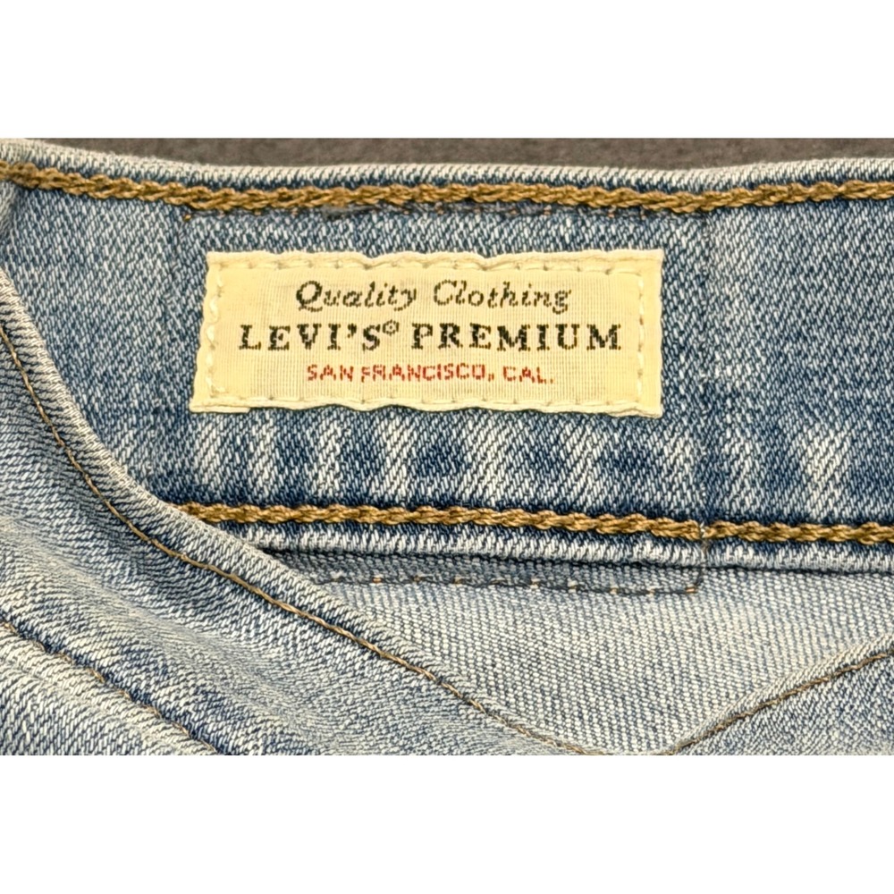Levis Premium 312 Slim Jeans Womens sz 29 L stretch 90s Y2K cowgirl rodeo - Picture 4 of 6